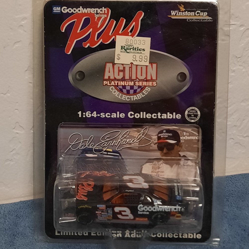 90s Action Racing Dale Earnhardt #3 Goodwrench Monte Carlo Limited Die Cast 164